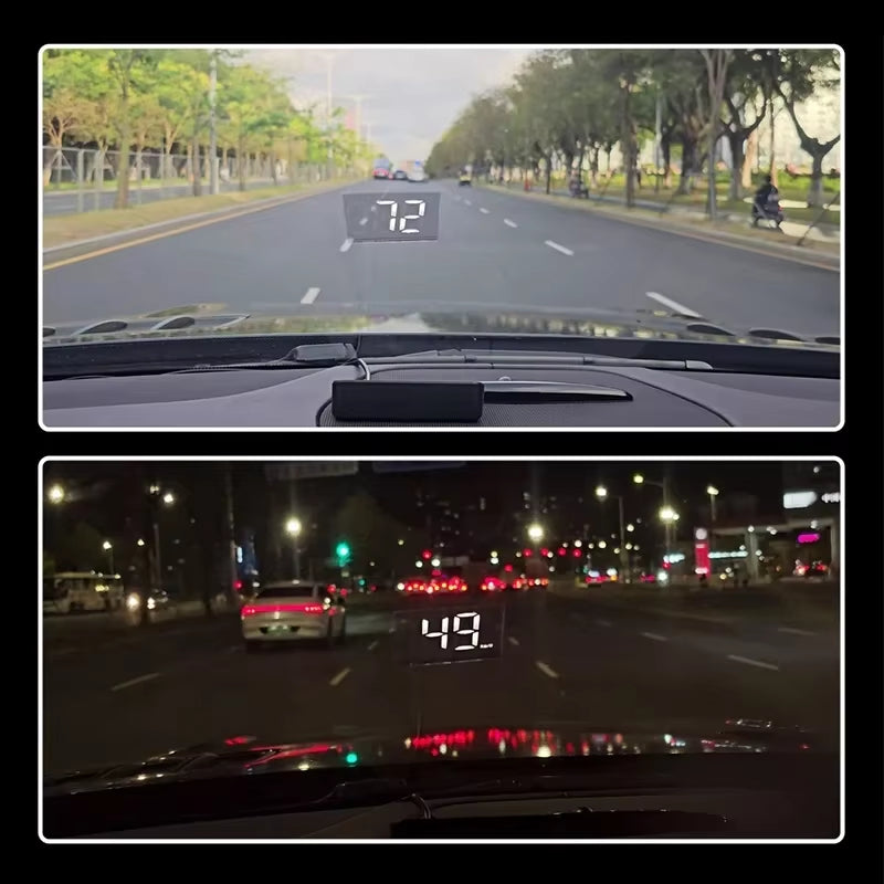 XIAOMI Car Speedometer HUD Head-Up Display Digital Speed Meter Windshield Projector Vehicles Truck Auto Electronics Accessories