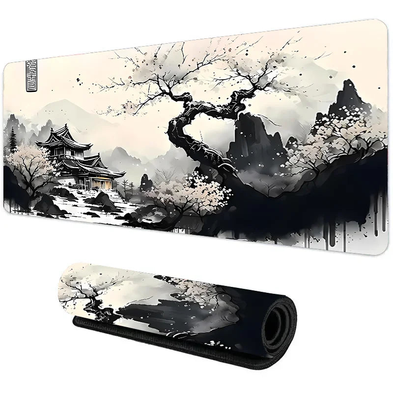 Night Moonlight Large Cool Mouse Pad Laptop Non-Slip Esports Office Desk Mat Game Player Mousepad Mini PC Desktop Accessories