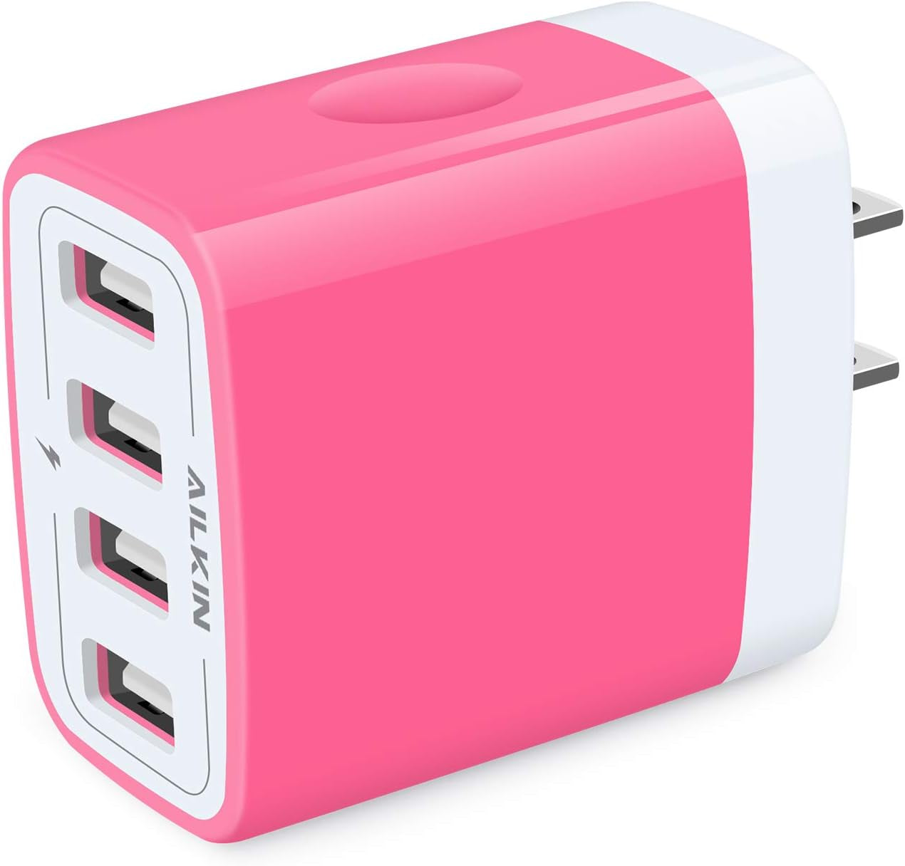 Wall Charger, USB Charger Adapter,  4.8A 4Multi Port Fast Charging Station Power Base Block Plug Cube Brick for Iphone 15 14 SE 13 12 11Pro Max/Xr/Xs/8Plus, Samsung A14/A13/S23/S22 Kindle Plug