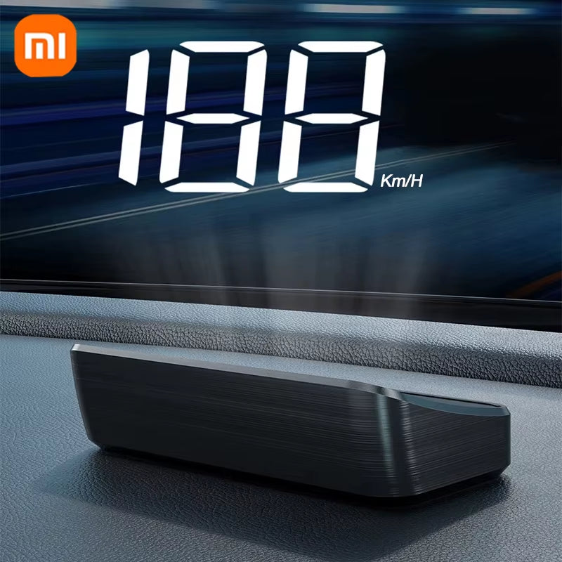 XIAOMI Car Speedometer HUD Head-Up Display Digital Speed Meter Windshield Projector Vehicles Truck Auto Electronics Accessories