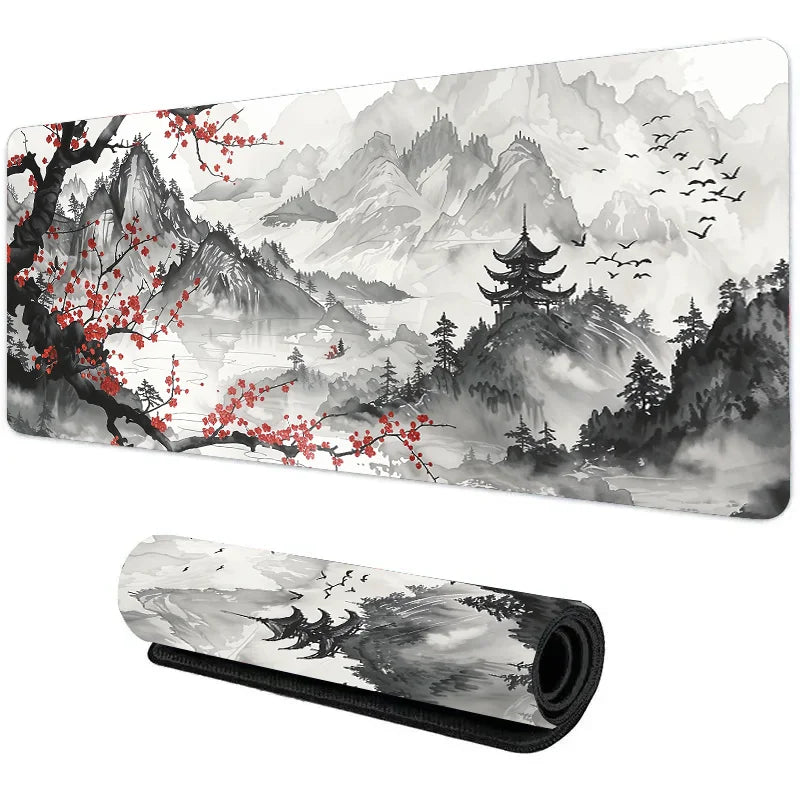 Night Moonlight Large Cool Mouse Pad Laptop Non-Slip Esports Office Desk Mat Game Player Mousepad Mini PC Desktop Accessories