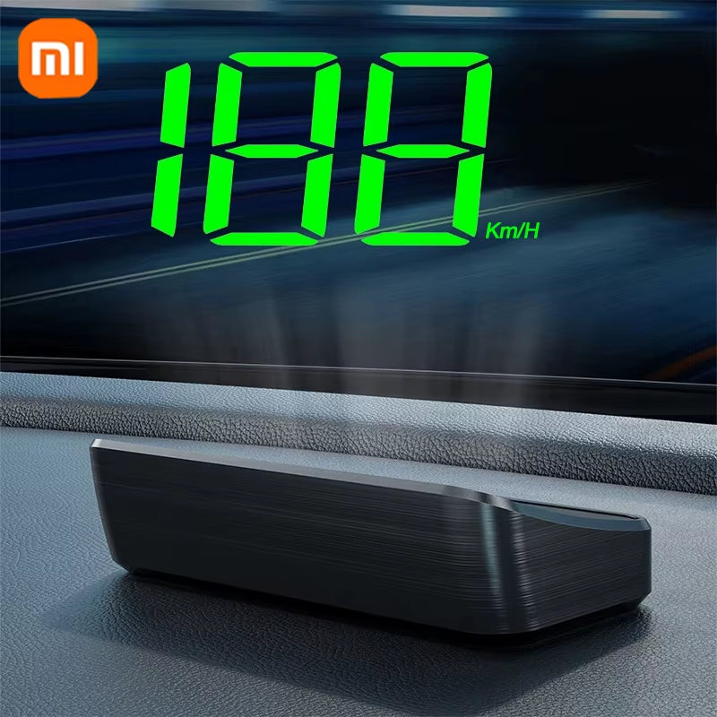 XIAOMI Car Speedometer HUD Head-Up Display Digital Speed Meter Windshield Projector Vehicles Truck Auto Electronics Accessories