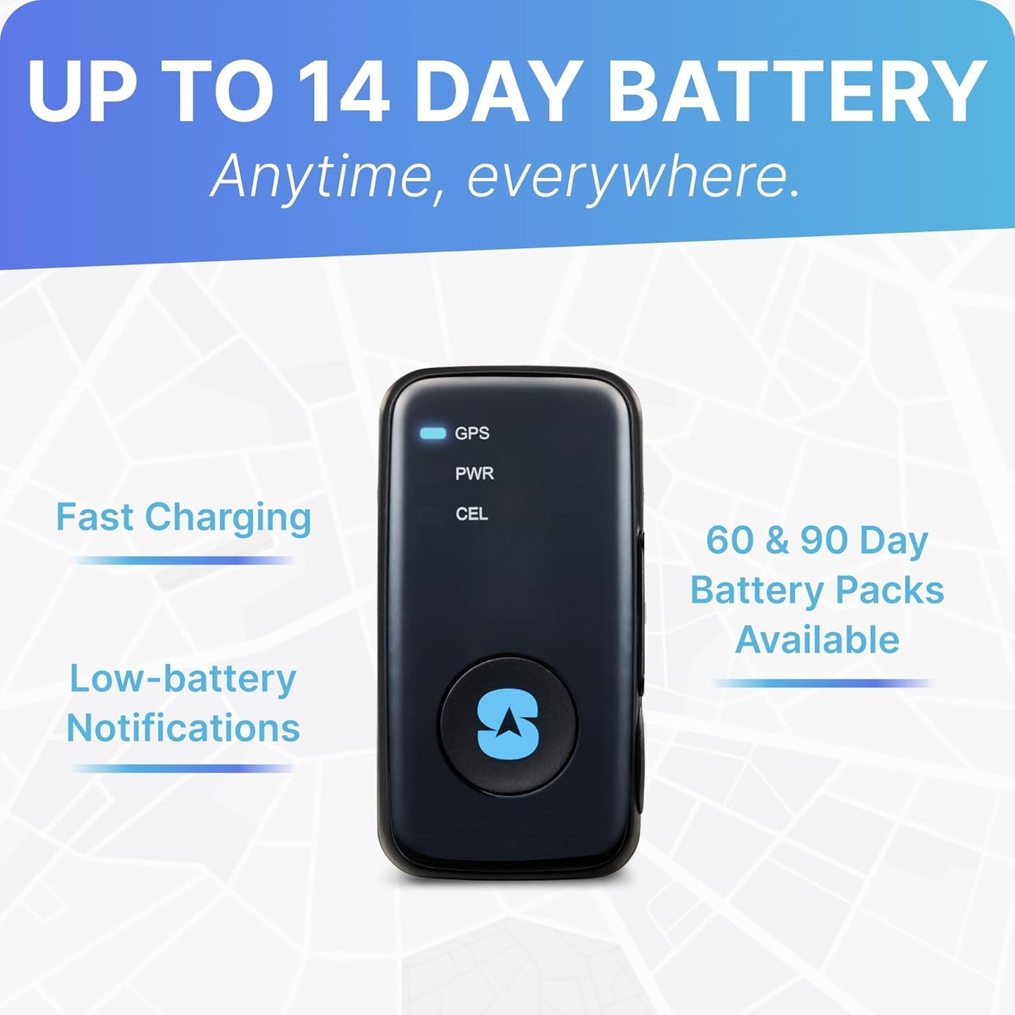 GPS Mini GPS Smart Tracker for Vehicles, Cars, Trucks, Loved Ones, GPS Tracker Device for Kids & Weatherproof Magnetic Case, Unlimited Updates, Real-Time GPS Tracking, USA Made Tech