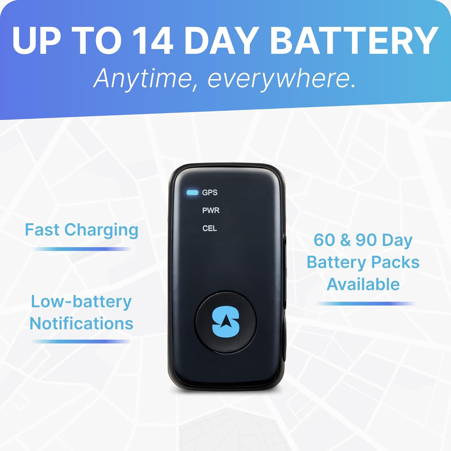 GPS Mini GPS Smart Tracker for Vehicles, Cars, Trucks, Loved Ones, GPS Tracker Device for Kids & Weatherproof Magnetic Case, Unlimited Updates, Real-Time GPS Tracking, USA Made Tech