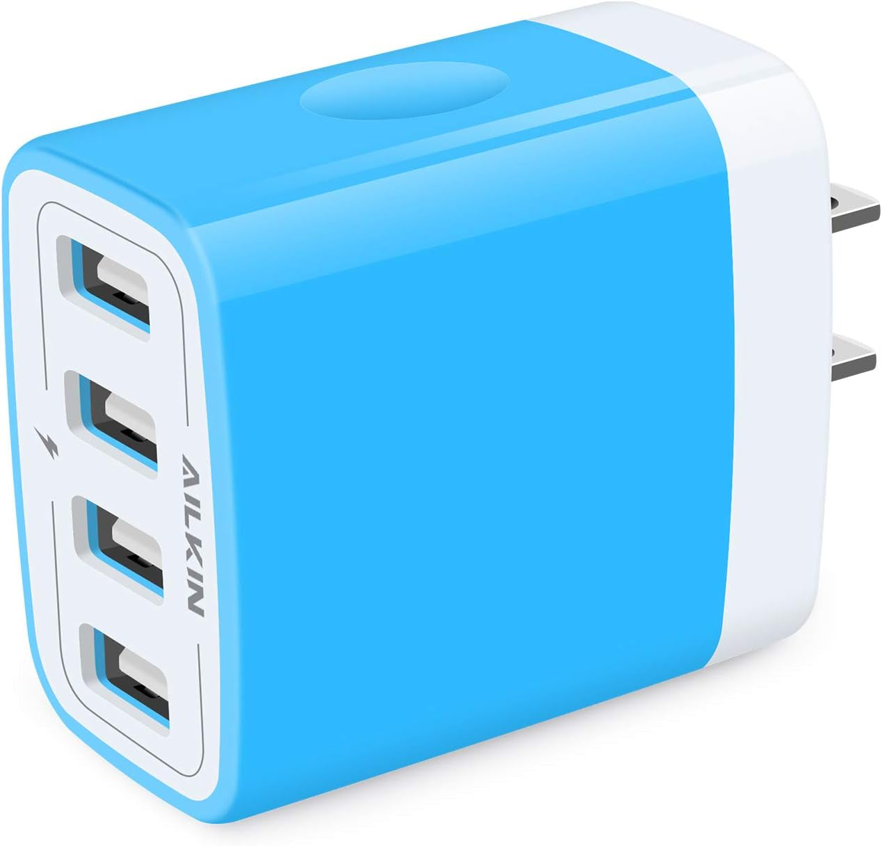 Wall Charger, USB Charger Adapter,  4.8A 4Multi Port Fast Charging Station Power Base Block Plug Cube Brick for Iphone 15 14 SE 13 12 11Pro Max/Xr/Xs/8Plus, Samsung A14/A13/S23/S22 Kindle Plug